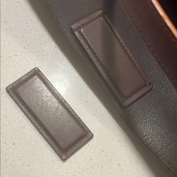 Coach Rich Burgundy Suede Tote - reasonable offers considered - Picture 5 of 9